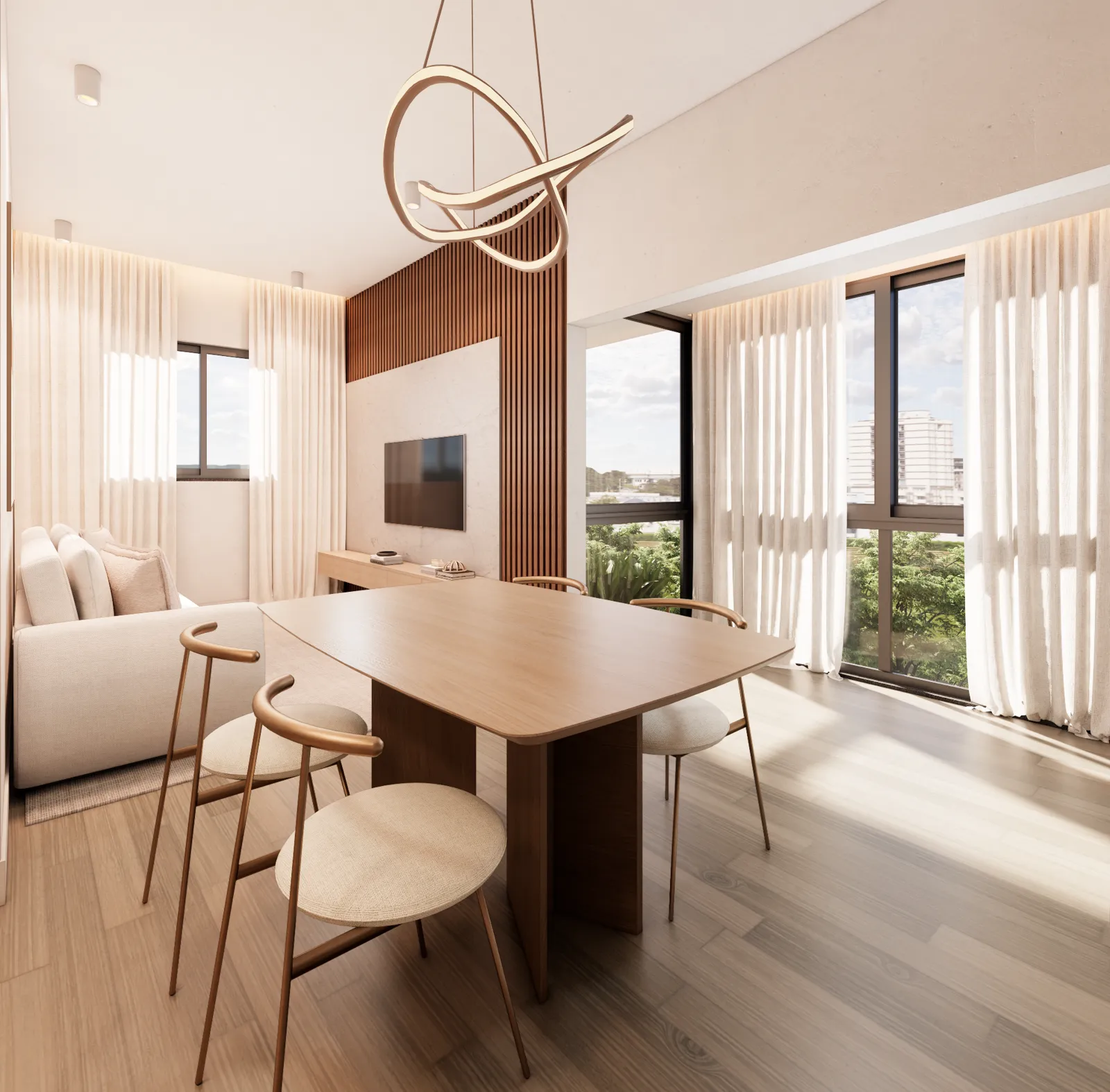 Fênix Residencial — vista do projeto 3